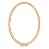 Bamboo Plastic Embroidery Hoops Frame for DIY Cross Stitch