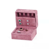Leather And Pink Jewelry Box - Jewelry Storage Box