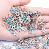 Resin Rhinestones Star Rainbow 11mm Flatback DIY Crafts Jewelry Making