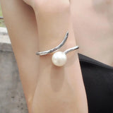 Metal Geometry Cuff Bangles Statement Jewelry Gift