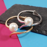 Metal Geometry Cuff Bangles Statement Jewelry Gift