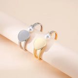 Metal Geometry Cuff Bangles Statement Jewelry
