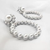 Pearl Drop Earrings Oorbellen Earrings Gift Big Pendant Boucles D'Oreille