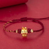 Pure 999 Red Rope Zodiac Bracelet