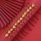 Pure 999 Red Rope Zodiac Bracelet