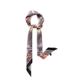 Silk Temperament Tied Hair Streamer Wild Small Scarf Tied Bag