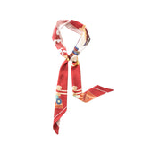 Silk Temperament Tied Hair Streamer Wild Small Scarf Tied Bag