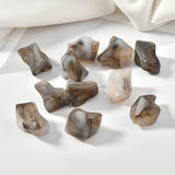 Resin Spray Skin Smudge Straight Hole Earrings Material