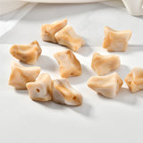 Resin Spray Skin Smudge Straight Hole Earrings Material