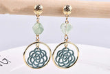 Crystal Jade Resin Beads Jewelry Accessory DIY Earrings Hair Cord