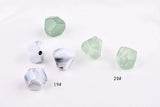 Crystal Jade Resin Beads Jewelry Accessory DIY Earrings Hair Cord