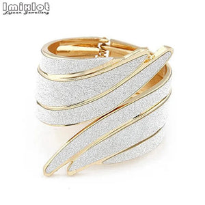 Imixlot Colorful Arm Cuff Bracelets Punk Rock Bangles for Women