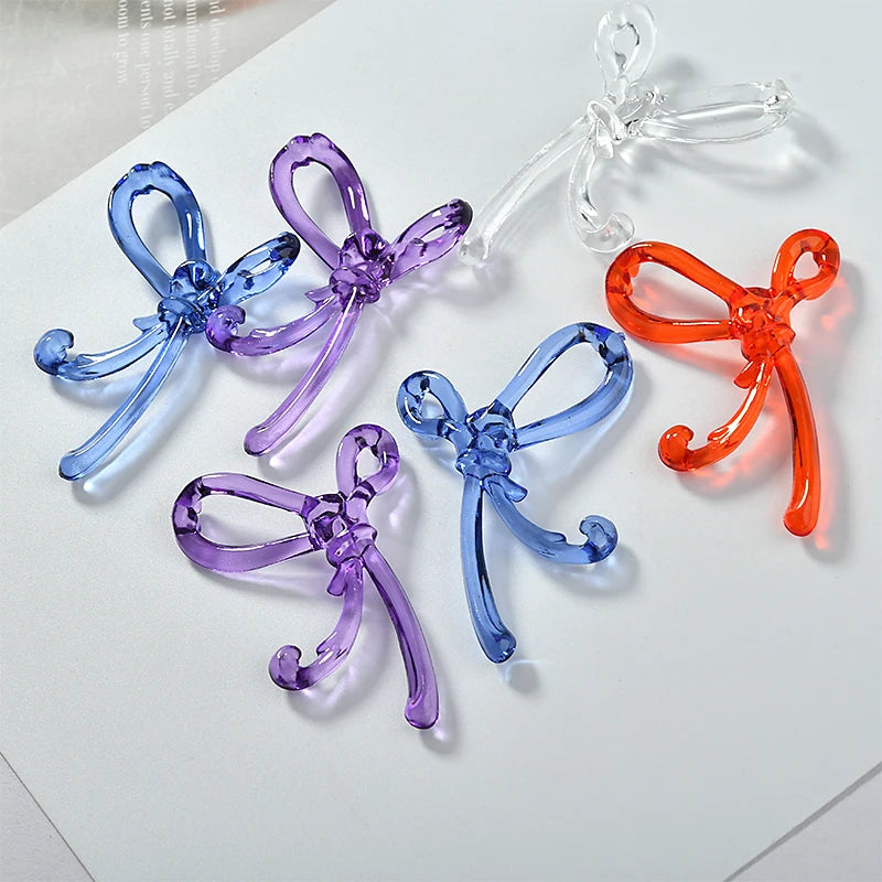 Baroque Butterfly Patch Pendant DIY Hair Clip Material