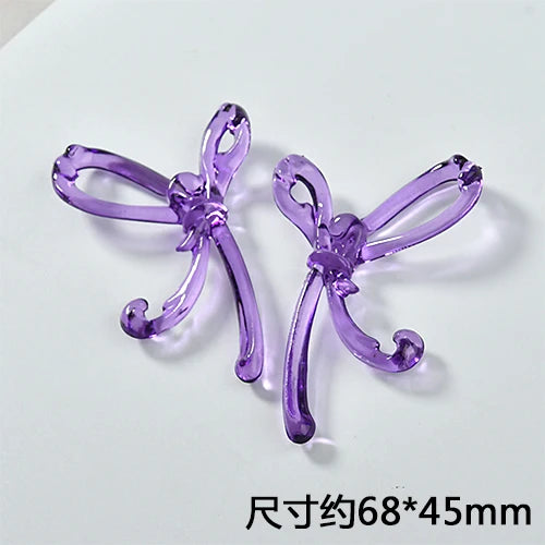 Baroque Butterfly Patch Pendant DIY Hair Clip Material