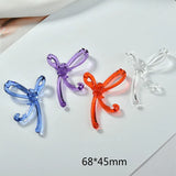 Baroque Butterfly Patch Pendant DIY Hair Clip Material