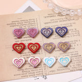 Czech Glass Peach Heart Bead DIY Jewelry Materials