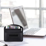 Fireproof Waterproof Document Bag with Zipper, Small Safe Bag, For Cash