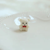 Velvet Bear Fun Pendant DIY Jewelry Earring Bag Accessories