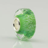 Green Charm Beads 925 Sterling Silver European Bracelet Women Beads