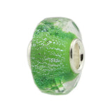 Green Charm Beads 925 Sterling Silver European Bracelet Women Beads