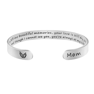 Loss of Mom Memorial Bracelet - In Memory Of Sympathy Jewelry