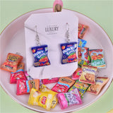 Potato Chips Resin Charms Snacks DIY Craft Earring Key Chains Jewelry Dollhouse