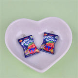 Resin Potato Chips Charms Snacks DIY Craft for Earring Key Chains Jewelry