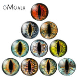 Paris Dragon Eyes Cat Eye Glass Cabochons DIY Making Accessory