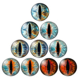 Paris Dragon Eyes Cat Eye Glass Cabochons DIY Making Accessory
