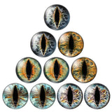 Paris Dragon Eyes Cat Eye Glass Cabochons DIY Making Accessory
