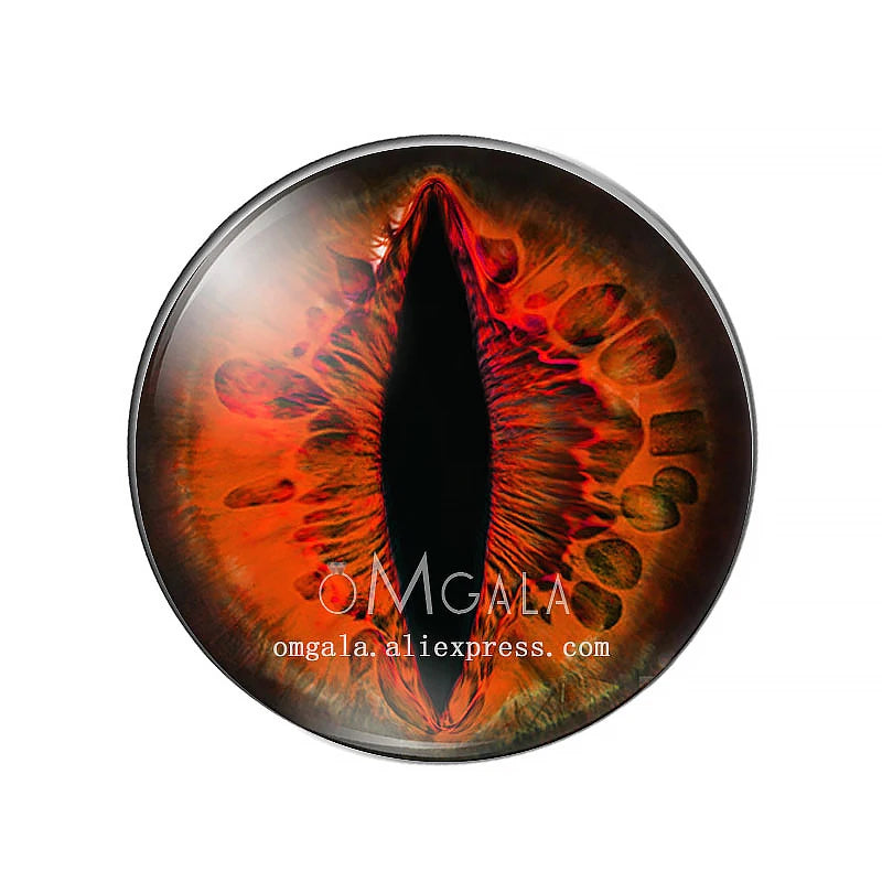 Paris Dragon Eyes Cat Eye Glass Cabochons DIY Making Accessory