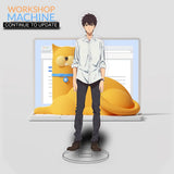Spectre Anime Acrylic Display Stand Model Ornaments Gift Couple Doll Props