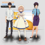 Spectre Anime Acrylic Display Stand Model Ornaments Gift Couple Doll Props