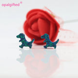 Synthetic Opal Dinosaur Charm Stone 9.8*10.8mm