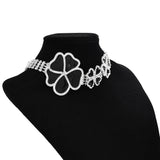 InLove Flower Choker Necklace for Women Sexy Personality Sense Party Gift