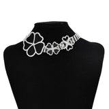 InLove Flower Choker Necklace for Women Sexy Personality Sense Party Gift