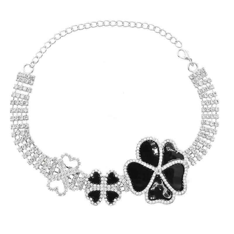 InLove Flower Choker Necklace for Women Sexy Personality Sense Party Gift