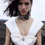 InLove Flower Choker Necklace for Women Sexy Personality Sense Party Gift