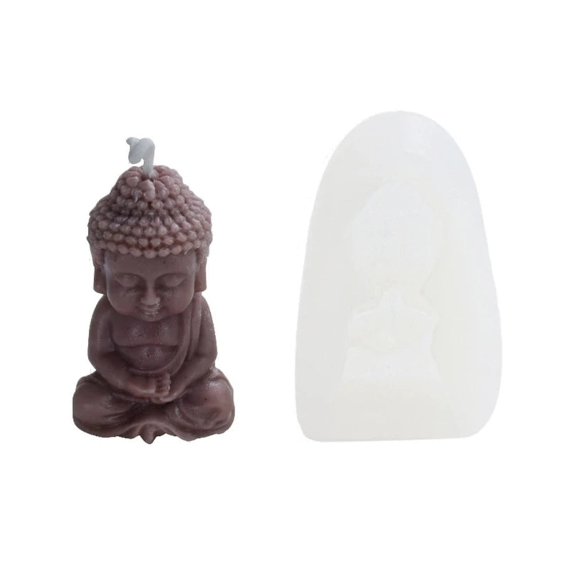 Incense Candle Plaster Mold DIY Church Candle Craft Fondant