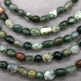 8*10mm Agate Bead Natural Loose Stone Semi Precious Irregular