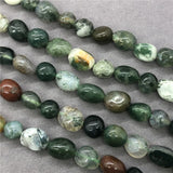 8*10mm Agate Bead Natural Loose Stone Semi Precious Irregular