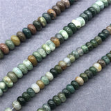 Natural Agate Spacer Bead 4*6.5 4*8mm DIY Bracelet Accessories