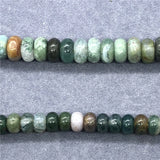 Natural Agate Spacer Bead 4*6.5 4*8mm DIY Bracelet Accessories