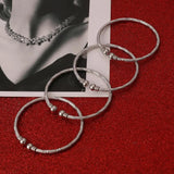 Openable Brass Bangle Bracelet Set Africa Jewelry Gift