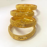 24k Plated Indian Bangle Dubai Women Bracelets