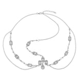 Indian Crystal Bridal Water Drop Forehead Head Chain Headbands for Women
