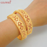 Indian Dubai Bangles For Women Girls African Wedding Bridal Bracelet