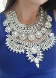 Indian Ethnic Statement Big Choker Necklace Women Bohemian Vintage Maxi