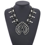 Indian Ethnic Statement Big Choker Necklace Women Boho Maxi Chunky Vintage