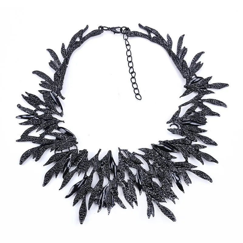 Indian Ethnic Vintage Collar Necklace Alloy Metal Punk Chokers